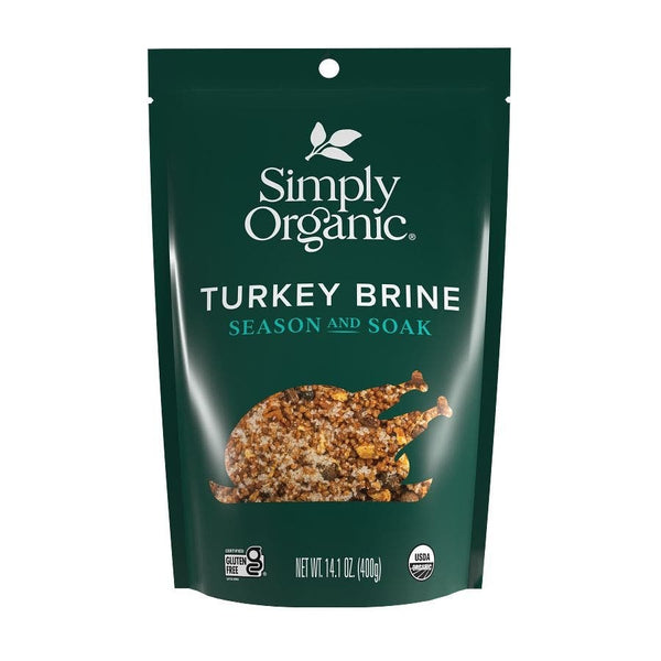 Simply Organic Turkey Brine Seasoning 14.1 oz.