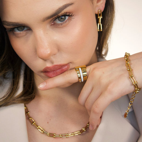 Veteran Gold Bracelet