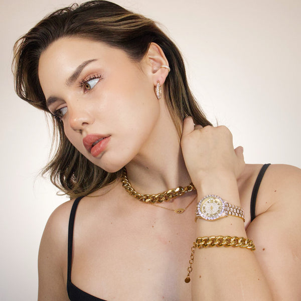 Poetic Gold Bracelet