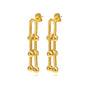 Veteran Gold Earring