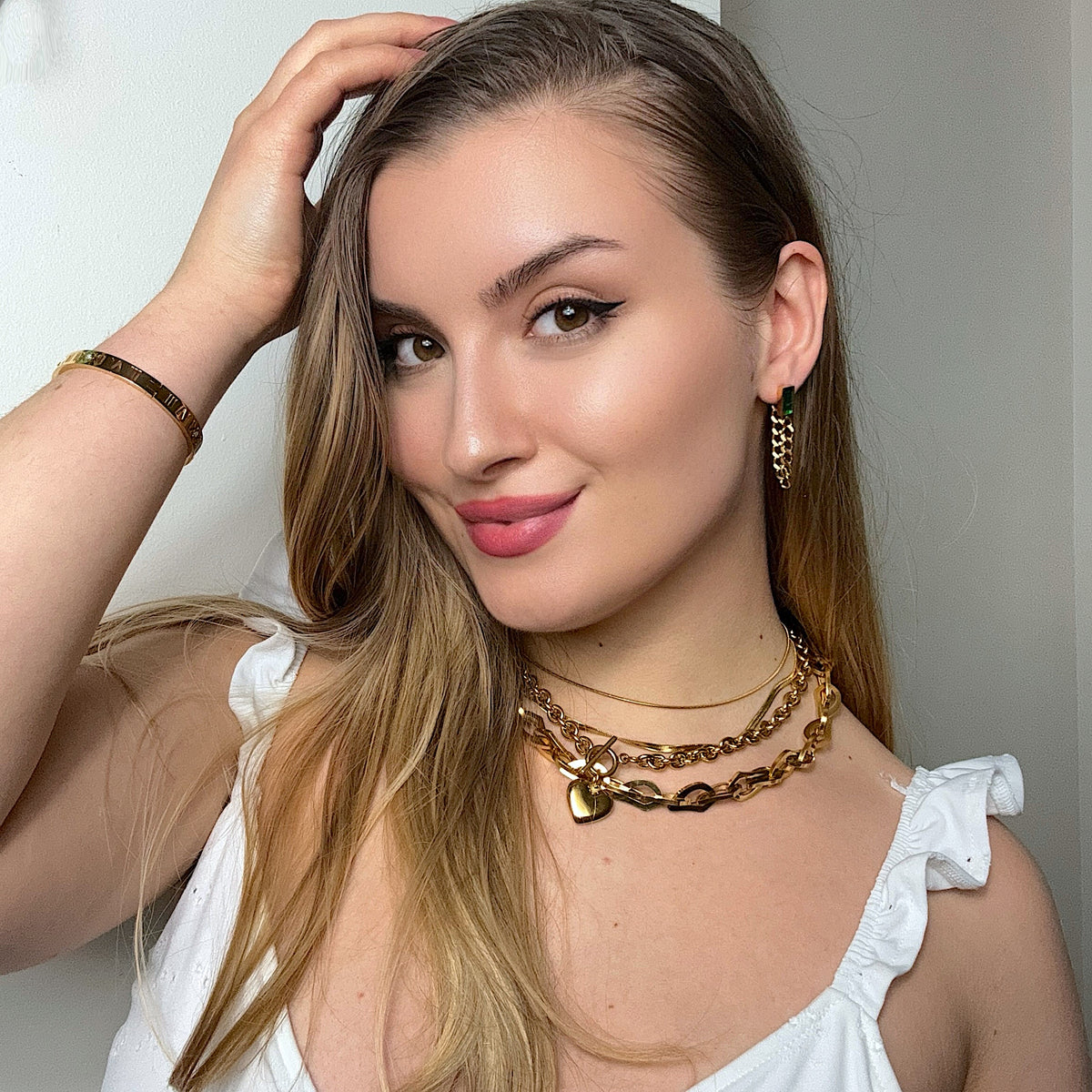 Brillara Gold Earring