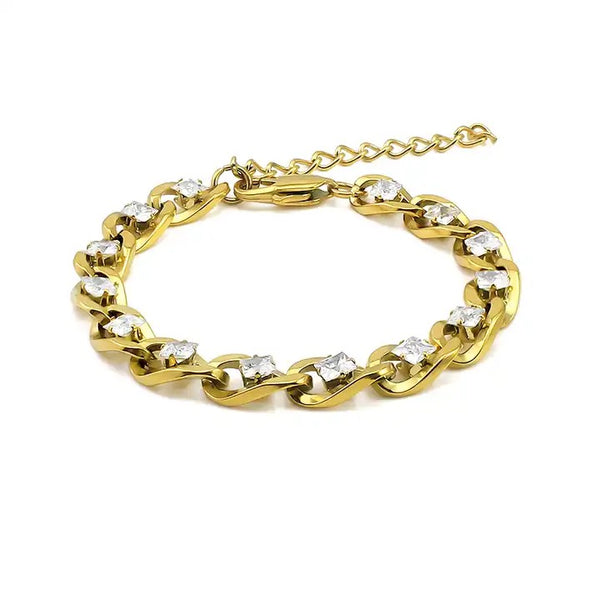Velour Gold Bracelet