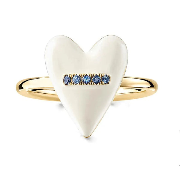 Heart Gold Ring
