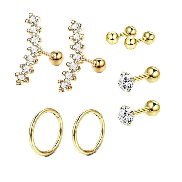 Gemify Gold Earring