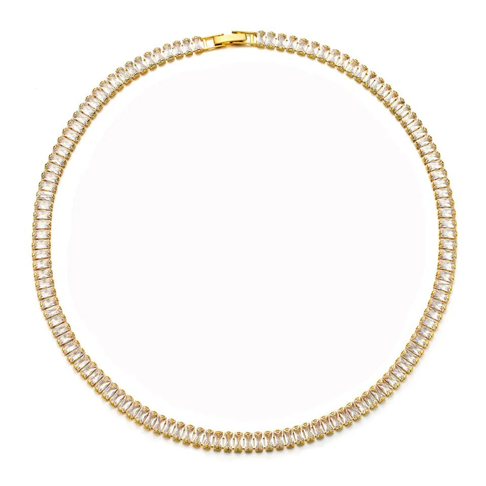 Anna Tennis Necklace