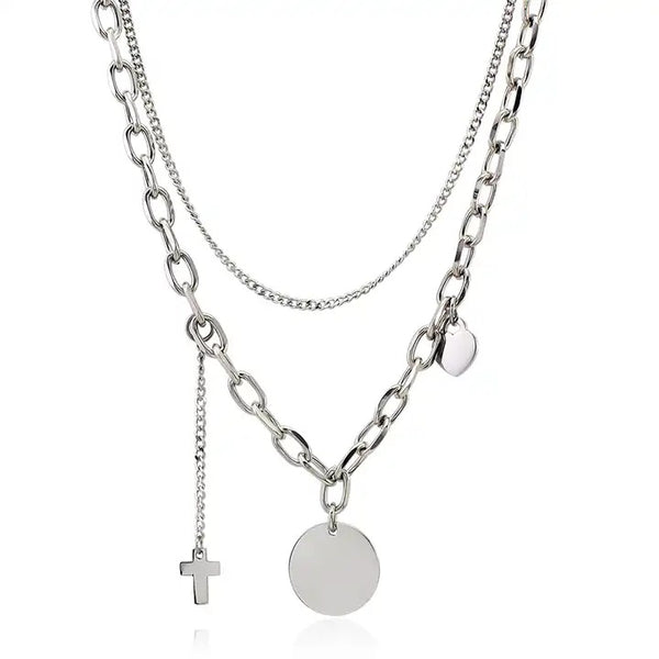 Grandeur Silver Necklace
