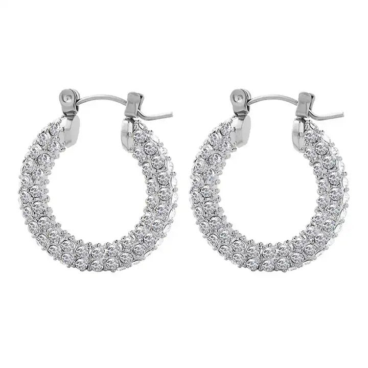Glamora Silver Earring