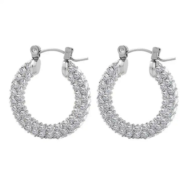 Glamora Silver Earring