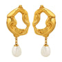 Nebula Gold Earring