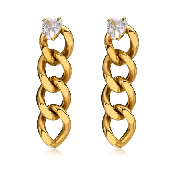 Poetic Stone Earring