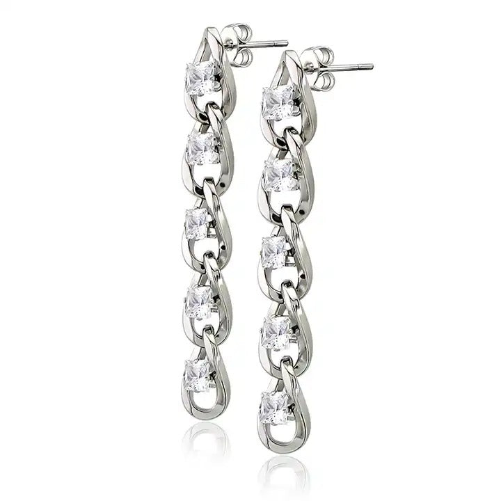 Velour Silver Earring