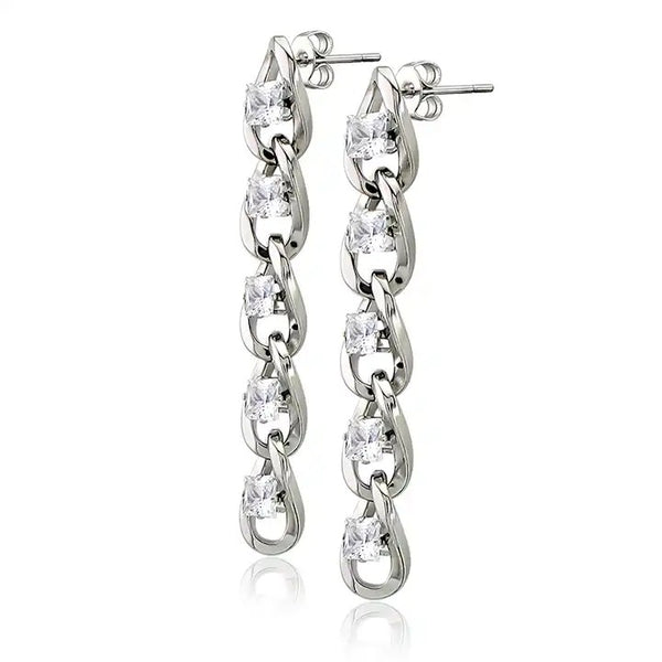 Velour Silver Earring