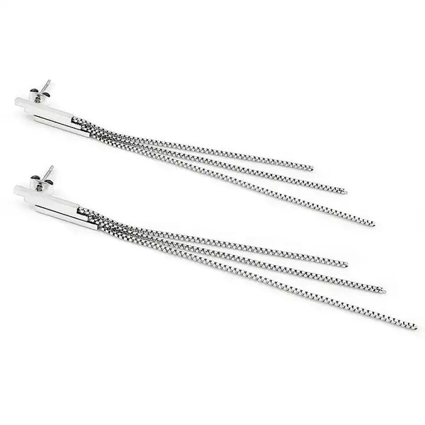 Halo Silver Earring