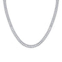 Tennis Necklace Silver
