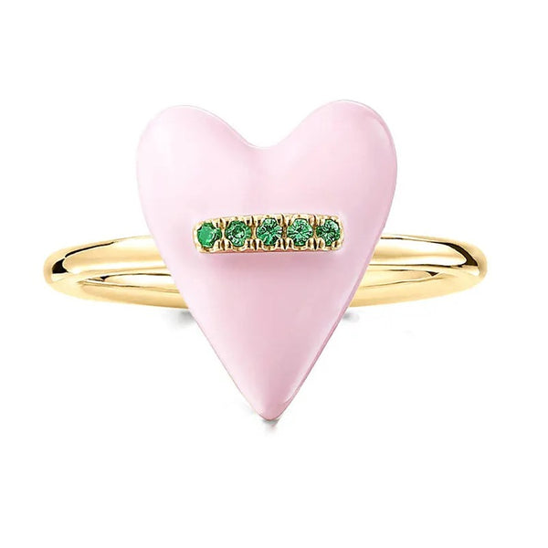 Heart Gold Ring