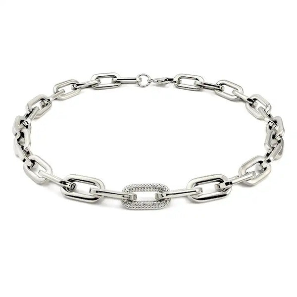 Majesty Silver Necklace