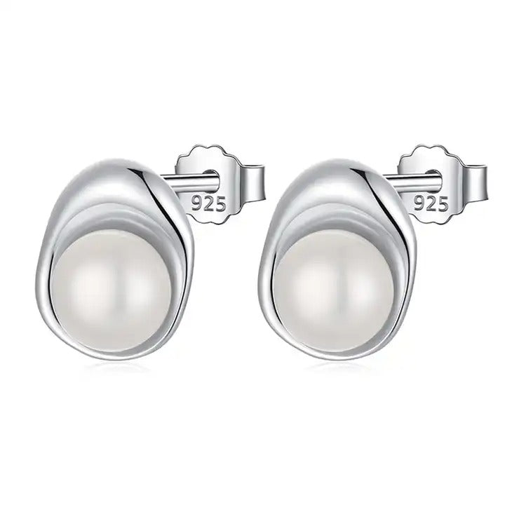 Ornate Silver Earring