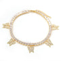 Glamoura Tennis Anklet