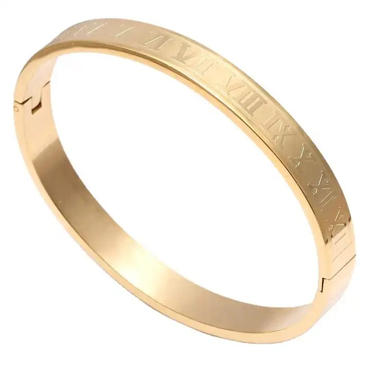 Roman Gold Bangle