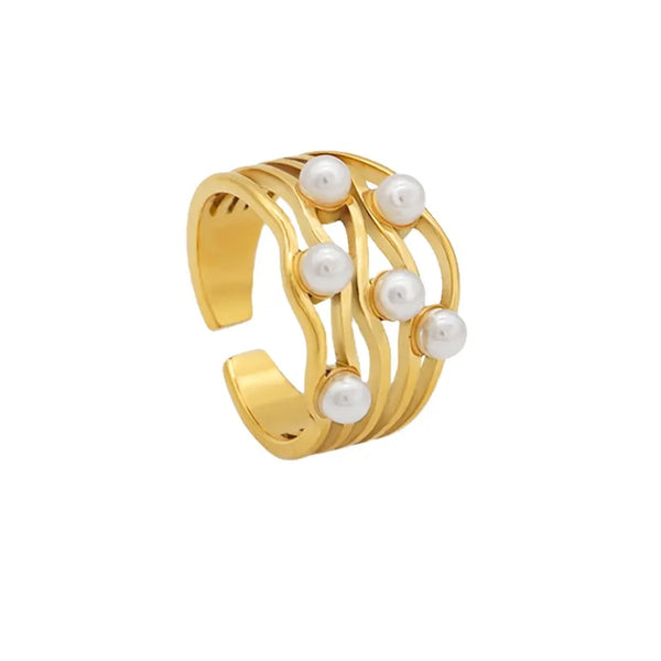 Cosmos Gold Ring