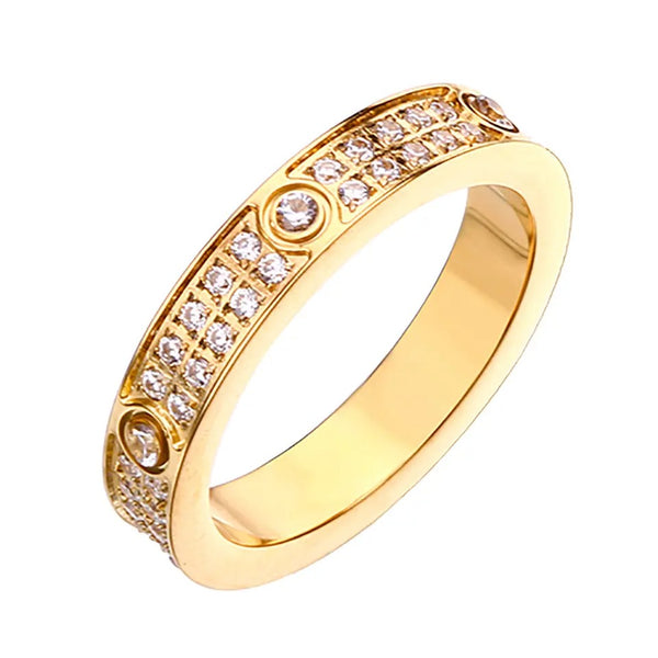 Vivid Gold Ring