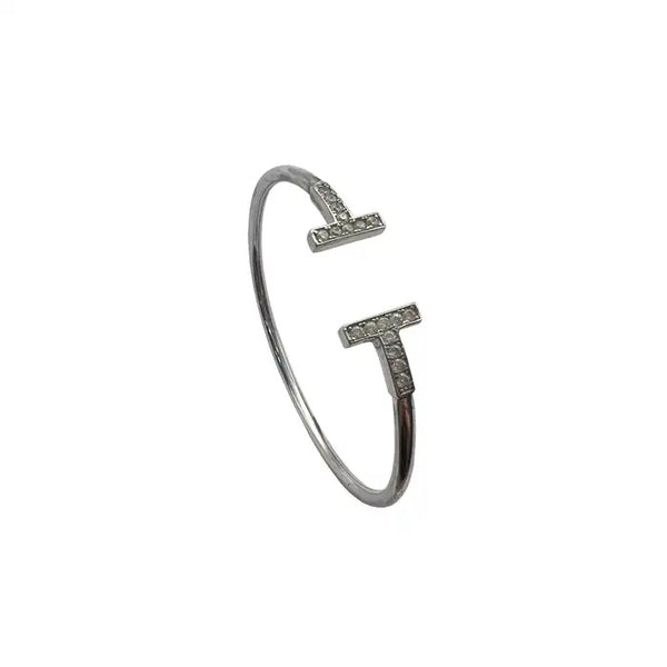Mama  Silver Bangle