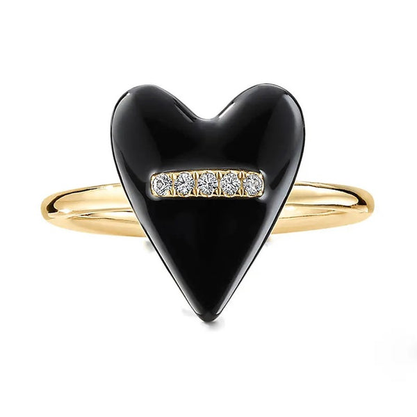 Heart Gold Ring