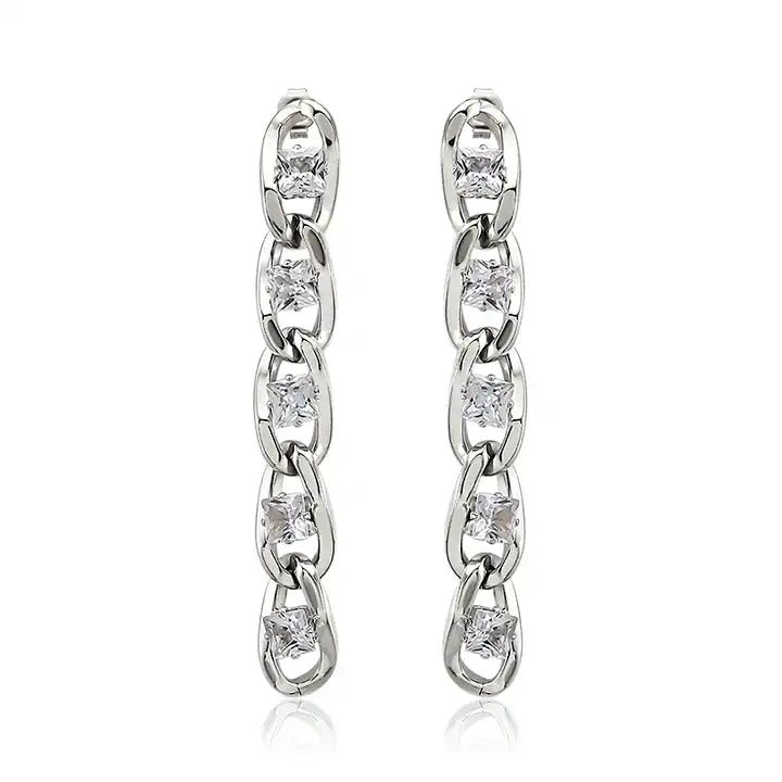 Velour Silver Earring
