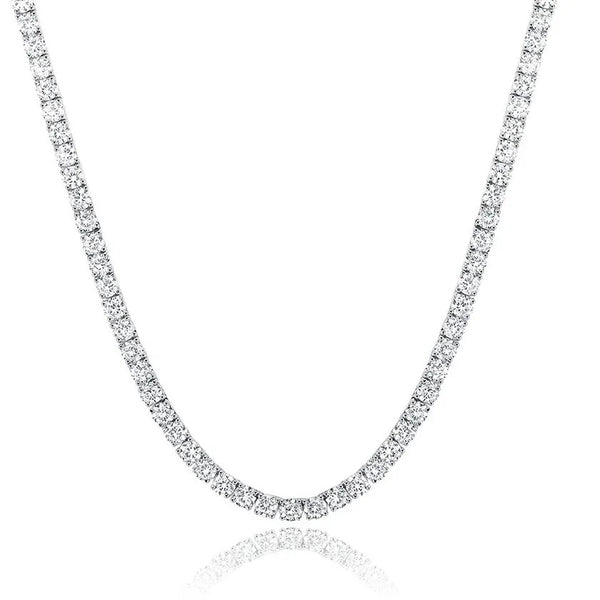BF Tennis Necklace Silver