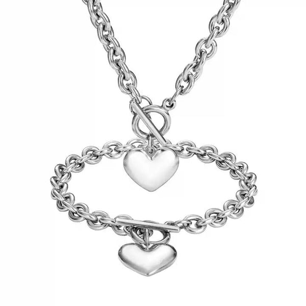 Light Silver Chain Set