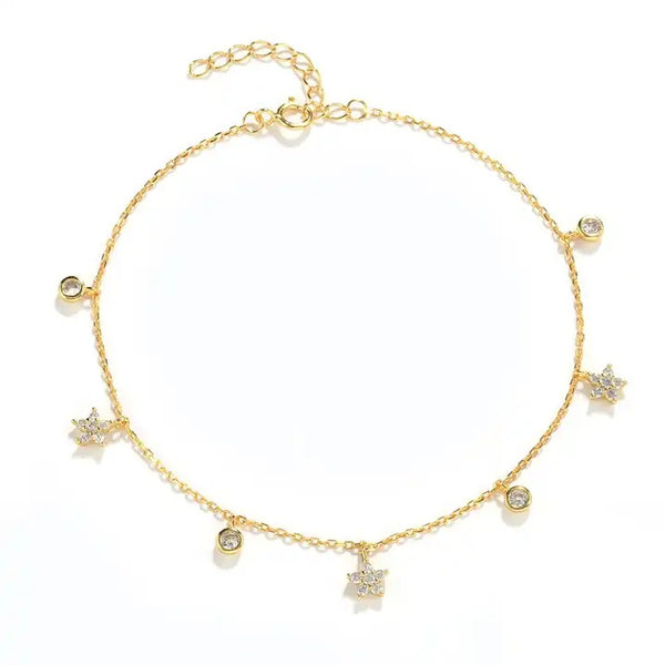 Ornament Gold Anklet