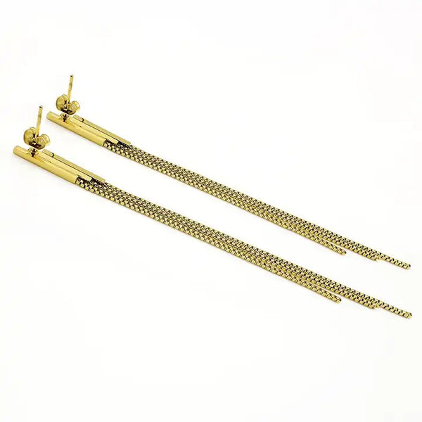 Halo Gold Earring