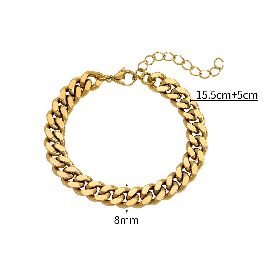 Poetic Gold Bracelet