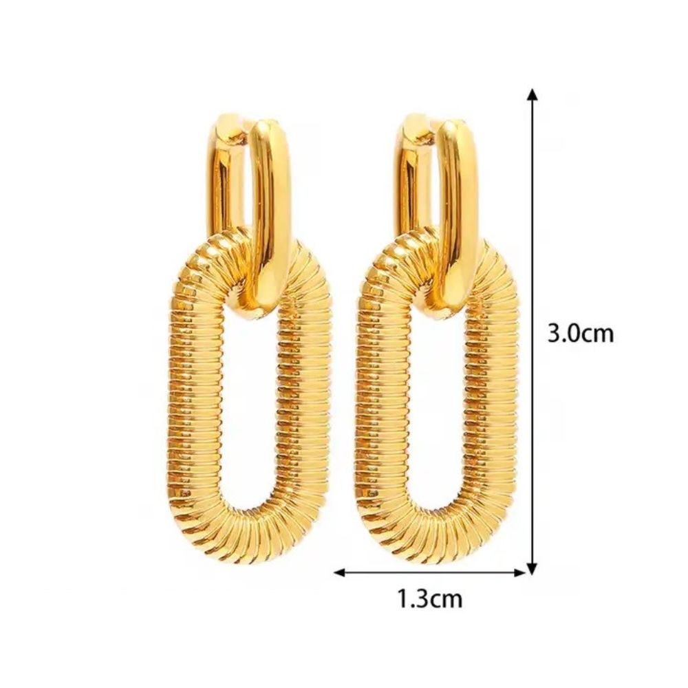 Luxora Gold Earring