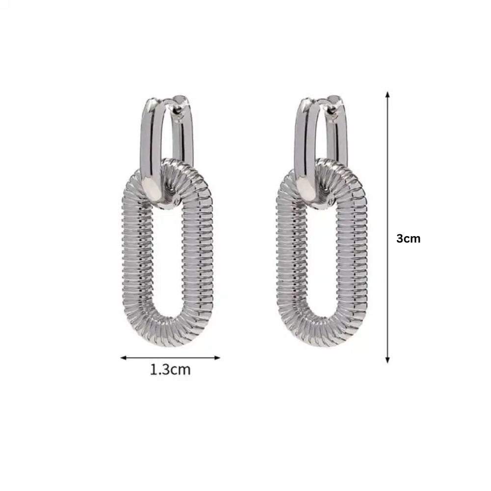Luxora Silver Earring