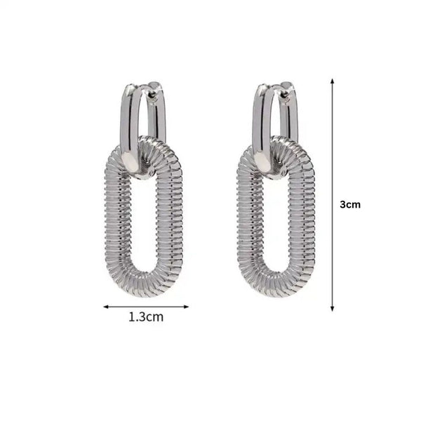 Luxora Silver Earring