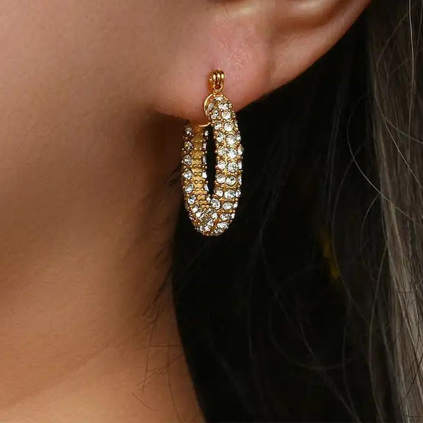 Glamora Silver Earring