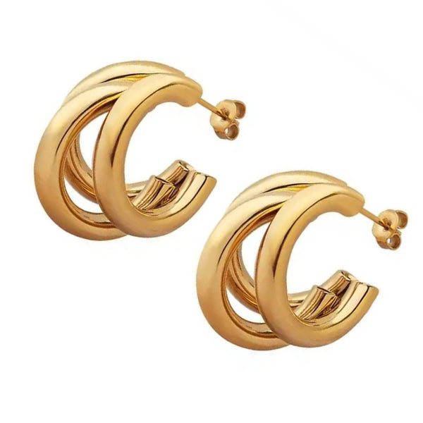 Divinia Gold Earring
