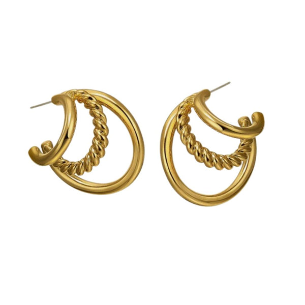 Allure Gold Earring