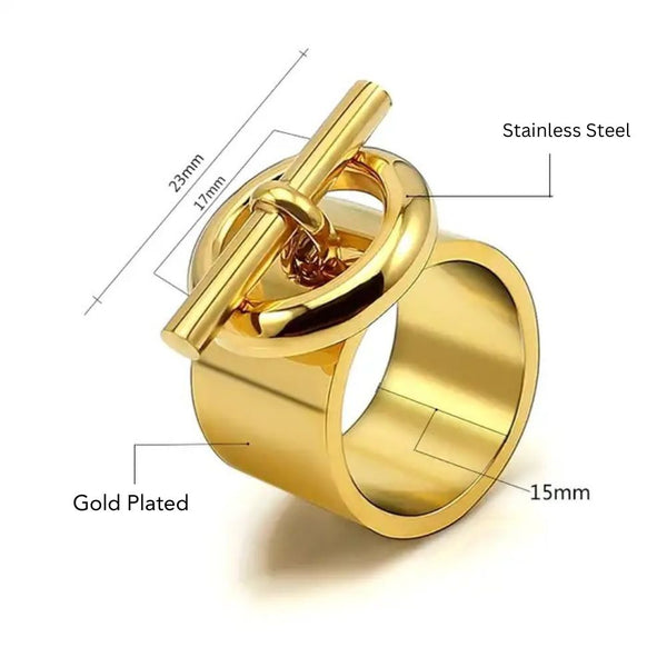 Refined Gold Ring