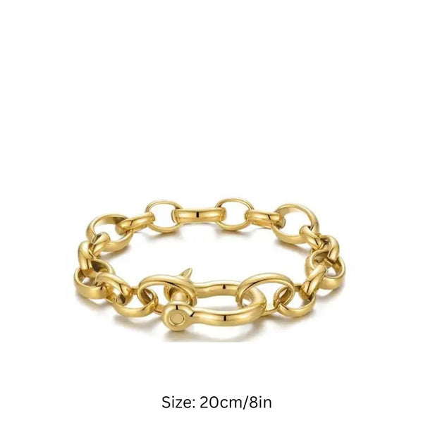 Refined Gold Bracelet