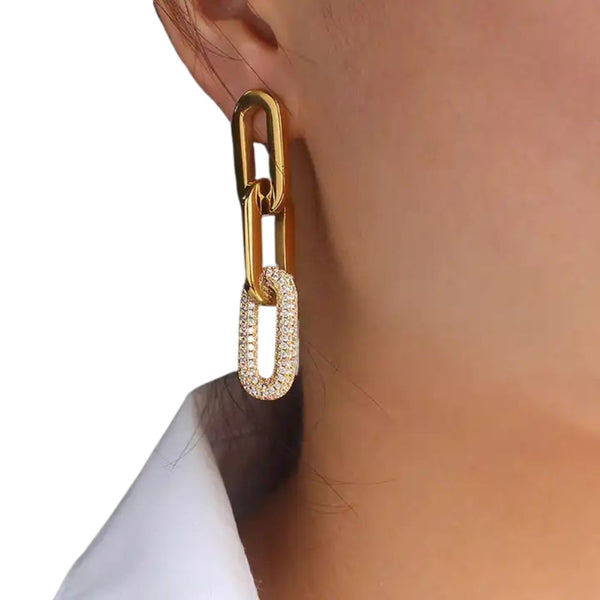 Majesty Gold Earring