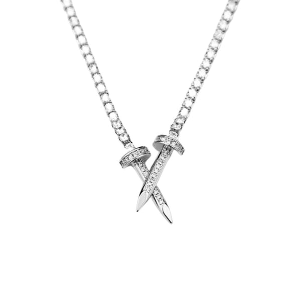 Ecury Necklace Silver