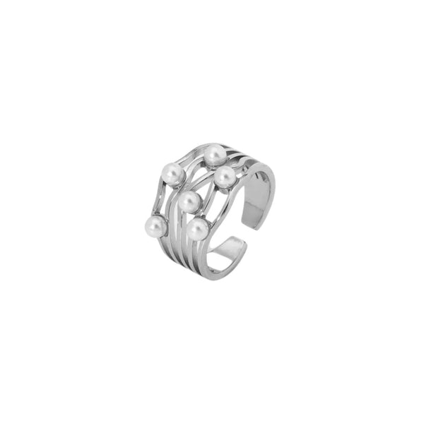 Cosmos Silver Ring