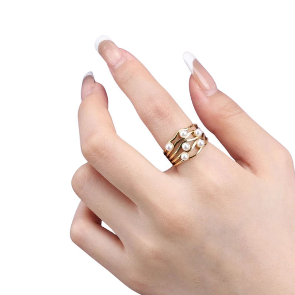 Cosmos Gold Ring