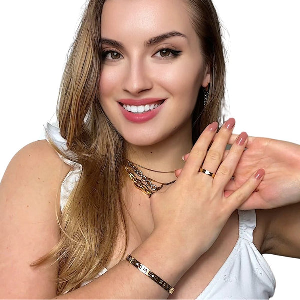 Queen Gold Bracelet